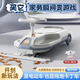 樂(lè )帥兒童電動(dòng)扭扭車(chē)1-3-6歲5玩具車(chē)可坐大人2寶寶4小孩拖地嬰兒卡丁車(chē) 灰丨12V7A+可坐大人+可拖地 可拖地的卡丁車(chē)充電溜溜車(chē)