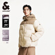 杰克·瓊斯（JACK&JONES）男裝衣服秋冬短款羽絨服男保暖外套合集 224312030小麥色 L 180
