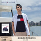 TOMMY HILFIGER【舒適府綢】夏季男裝商務(wù)休閑易打理短袖襯衣襯衫男外套78J9746 白色YCI XL （推薦：165-180斤）