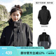 駱駝（CAMEL）三防沖鋒衣戶外登山服防風防水防污三合一運動外套 AD12263514X抓絨內(nèi)膽幻影黑男女 XL