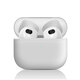六只爪藍牙無線耳機保護套Airpods3液態(tài)硅膠套適用于蘋果1/2代耳機保護殼純白軟性一體套 Airpods3耳機套-21年款【皎月白】