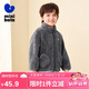 迷你巴拉男童女童家居服外套秋冬寶寶保暖寬松可外穿家居上衣