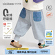 齊齊熊（ciciibear）[呼吸褲]男童褲子春秋款寶寶衛(wèi)褲春裝運動褲兒童童裝衣服女 巖石灰【春秋款】 90