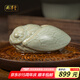 周澤堂 一鳴驚人 汝窯茶具配件 景德鎮(zhèn)汝瓷 茶寵蟬擺件 陶瓷 一鳴驚人