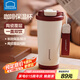 樂(lè)扣樂(lè)扣保溫杯陶瓷內(nèi)膽咖啡杯女便攜隨行大容量吸管水杯子男2025新款禮物