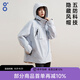 BODACHEL木蘭寬松沖鋒衣女戶外三合一外套防風(fēng)防水風(fēng)衣男秋冬加厚滑雪夾克 【男女同款】煙云藍(lán) 五防外殼 XL