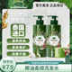 娜帕蒂卡洗發(fā)水去屑止癢柔順絲滑椰油蠶絲蛋白控油護發(fā)持久留香洗頭膏套裝 娜帕蒂卡洗發(fā)水500ml*2+皂*1 去屑柔順