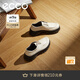 愛步（ECCO）樂福鞋女 厚底增高百搭英倫風(fēng)系帶款牛皮單鞋女 蹤跡220733 石灰色22073301378 37