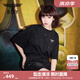 BOY LONDON【滿天星】春夏男女同款短袖漸變燙鉆印花時(shí)尚T恤N01107 黑色 M
