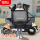 南極人電動(dòng)車(chē)擋風(fēng)被冬季防風(fēng)防潑水加厚加絨保暖踏板摩托電瓶車(chē)擋風(fēng)被電動(dòng)自行車(chē)三輪車(chē)擋風(fēng)罩 珠光黑