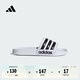 adidas ADILETTE SHOWER休閑實(shí)用舒適拖鞋男女阿迪達(dá)斯官方輕運(yùn)動(dòng)   白/黑 (偏小，推薦買大1碼)   43
