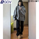 DGOV小香風(fēng)韓系軟糯針織衫毛衣外套開(kāi)衫女2025春秋新款加厚慵懶風(fēng)上衣 灰色zt M 建議95-110斤