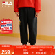 FILA斐樂(lè)童裝兒童運(yùn)動(dòng)長(zhǎng)褲2025年春季男童女童新年衣服褲子潮