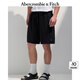 ABERCROMBIE & FITCH【毛圈布短褲】男裝25夏季新款經(jīng)典小麋鹿衛(wèi)褲短褲KI128-5077 黑色 2XL (185/104A)
