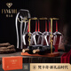 梵卡奇（FANKAQI）水晶紅酒杯套裝醒酒器高腳杯家用輕奢高檔新婚喬遷新居生日禮物