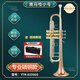 雅馬哈雅馬哈鍵型小號樂器降B調(diào)YTR43358335初學(xué)考級專業(yè)演奏小號雅馬哈 YTR-8335GS（專業(yè)磷銅款）