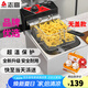 志高(CHIGO)電炸爐商用電炸鍋油炸鍋大容量串串油炸機(jī)雞柳薯?xiàng)l油條油炸小吃設(shè)備 單缸|創(chuàng)業(yè)款|10L|單炸籃【無蓋】