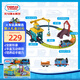 托馬斯&朋友 （THOMAS&FRIENDS）生日兒童禮物男孩火車玩具-卡莉和桑迪運(yùn)輸好伙伴軌道套裝HDY58