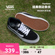VANS范斯官方 Faulkner酷感黑美式經(jīng)典薄絨男鞋板鞋 黑色 39