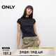 ONLY2025春季新款百搭舒適純色修身顯瘦小高領(lǐng)T恤女|125101013 H1Z 黑色 M