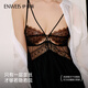 伊維斯（ENWEIS）【 情趣睡衣系列——尤物】蕾絲性感情趣睡裙鏤空純欲約會(huì )戰袍 烏黑 均碼