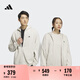 adidas休閑舒適寬松加絨連帽夾克外套男女阿迪達斯官方輕運動(dòng) 礬土棕 2XL