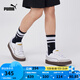 彪馬（PUMA）【面包鞋】經(jīng)典復(fù)古滑板鞋男女防滑休閑運(yùn)動(dòng)鞋PARK400486 白-黑色-金色-01 41