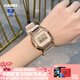 卡西歐（CASIO）女表g-shock都市女性中性時(shí)尚小方塊潮流送女友禮物運(yùn)動(dòng)電子手表 GM-S5600PG-4甜酷玫瑰-人氣女款