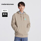 美特斯邦威衛衣男女同款秋季新款潮流情侶裝字母連帽上衣針織套頭衫