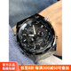 卡西歐（CASIO）手表太陽(yáng)能運(yùn)動(dòng)防水鋼帶賽車(chē)男腕表EQS-500DB-1A官方正品 EQS-500DB-1A1【太陽(yáng)能-絕版款】