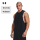 安德瑪（UNDERARMOUR）Sportstyle 男子訓練運動(dòng)背心1329286 黑色001 M