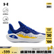 安德瑪（UNDERARMOUR）秋冬庫里CURRY 11 DUB男女情侶運動籃球鞋3026615 白色100 42.5
