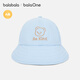 巴拉巴拉balaOne童裝兒童帽子女童軟檐帽全棉舒適精致刺繡萌208325160202