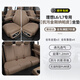 索飾適用理想L6L7L8L9汽車(chē)坐墊透氣防護座墊通風(fēng)四季通用夏季座套 理想L6/L7【坐墊+靠墊】黑棕色-7件裝