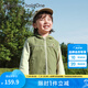 巴拉巴拉balaOne寶寶外套兒童上衣男童女童2025新款秋裝假兩件潮 軍綠40629 100