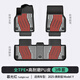 百德TPE汽車腳墊適用于特斯拉model3煥新版25款model Y汽車腳墊 煥新版modelY-暮光紅