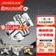 九牧（JOMOO）一進(jìn)二出三通角閥銅合金加厚陶瓷閥芯一分二冷熱分水器廚衛(wèi)配件 大流量一進(jìn)二出新款74117