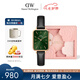 丹尼爾惠靈頓（DanielWellington）DW女士手表簡約時尚小綠表送女友七夕禮物商務(wù)輕奢DW00100446