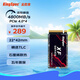 金勝維（KingSpec）XF 2242 PCIE 4.0 NVME筆記本臺式機電腦固態(tài)硬盤(pán)M.2固態(tài)筆記本 2242 512GB 讀取4800