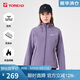 探路者（TOREAD）軟殼服女 秋冬戶外防風(fēng)保暖加絨軟殼衣徒步旅行夾克衫登山服外套