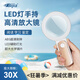BIJIA光學(xué)放大鏡老人兒童閱讀帶燈高清高倍鑒定專用高效便攜式放大鏡