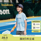 巴拉巴拉兒童短袖套裝2025童裝夏季男大童兩件套休閑運(yùn)動(dòng)速干208225119114