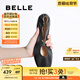 百麗（Belle）復古軟薄底瑪麗珍鞋女2025秋新商場款羊皮淺口單鞋E1P1DCQ5 黑色 35 (225mm)