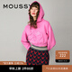 moussy 早春新品迪士尼合作款粉嫩米奇連帽衛(wèi)衣010HSQ90-0260 090粉紅色 均碼