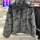 耐克（NIKE）外套女裝2025春秋季加厚保暖運(yùn)動(dòng)服人造皮草毛絨上衣夾克 DQ6843-070黑灰 M