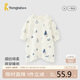 童泰（TONGTAI）嬰兒睡袍春秋睡衣兒童防踢被家居服內(nèi)衣TS43C176-DS藍(lán)色90cm