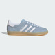 阿迪達(dá)斯 （adidas）三葉草系列 女 GAZELLE INDOOR W 休閑鞋 JQ7009 粉藍(lán)色  38 