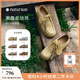 natursun奚夢瑤高圓圓章若楠文淇同款德訓(xùn)鞋女鞋厚底休閑袋鼠鞋情侶鞋單鞋 黃色（建議拍小一碼） 37 (235mm)