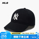 MLB帽子男女軟頂棒球帽虞書欣明星同款運(yùn)動(dòng)鴨舌帽3ACP6601N-50BKS-F