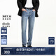 杰克·瓊斯（JACK&JONES）男裝修身牛仔褲男彈性品牌男褲休閑高檔潮流四季款寬松直筒褲子 135中藍(lán)牛仔 修身 31 175 W31/L30